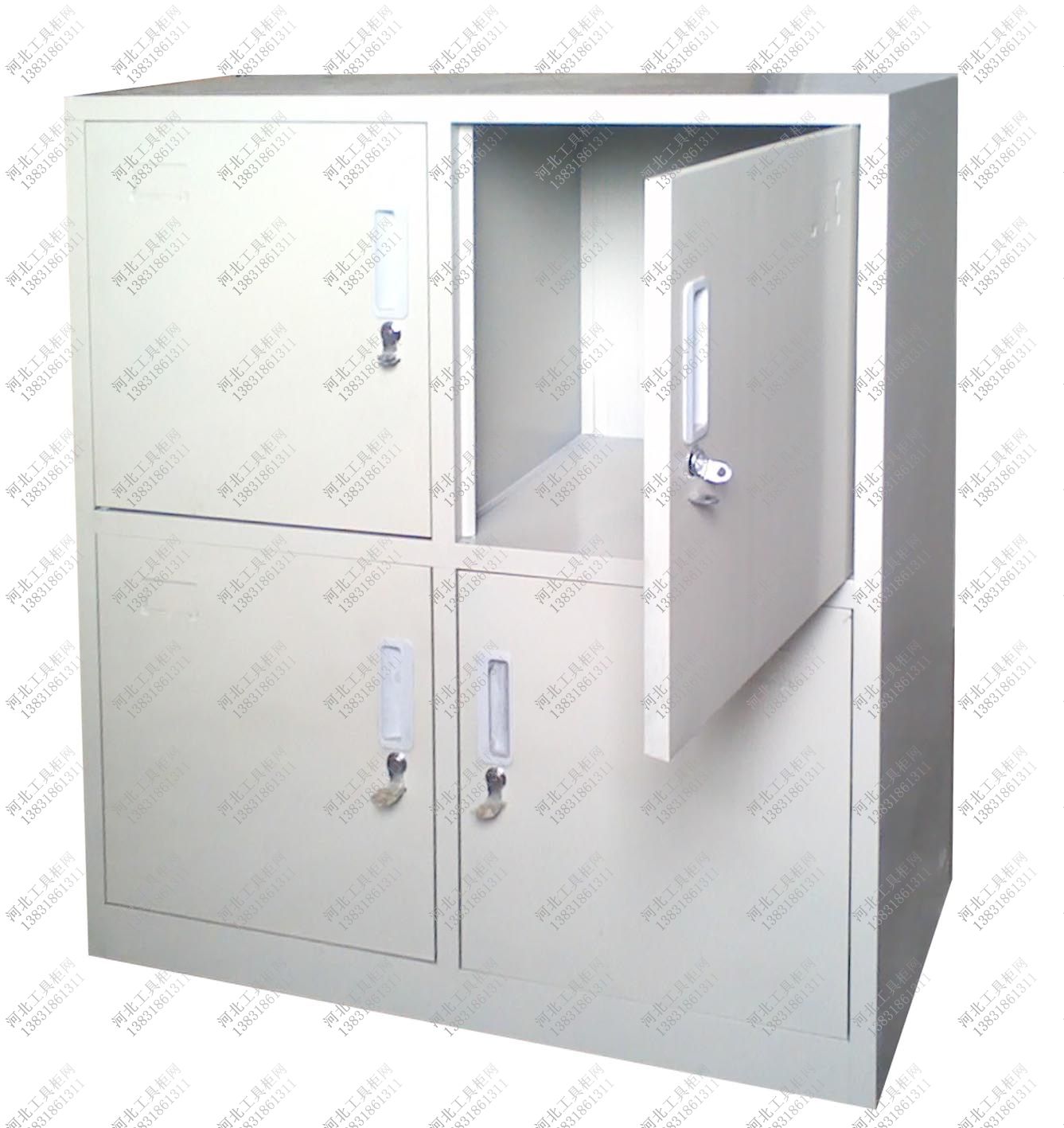 工具柜销售厂家40 小四门工具柜,金属四门工具橱多少钱,小四门工具储物柜生产厂家