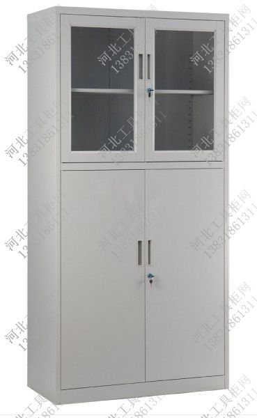 工具柜销售厂家141 定做玻璃门工具橱厂家,上玻下铁工具橱子价格,铁皮工具置物橱价格