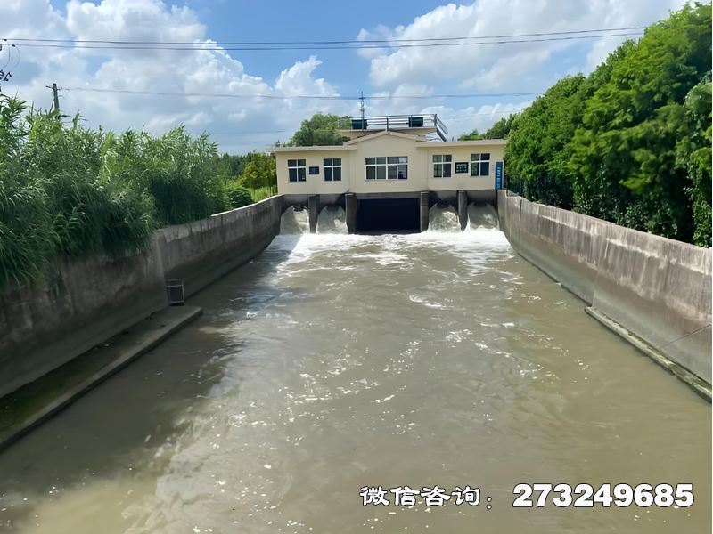 咸阳防洪堤圩排站闸门
