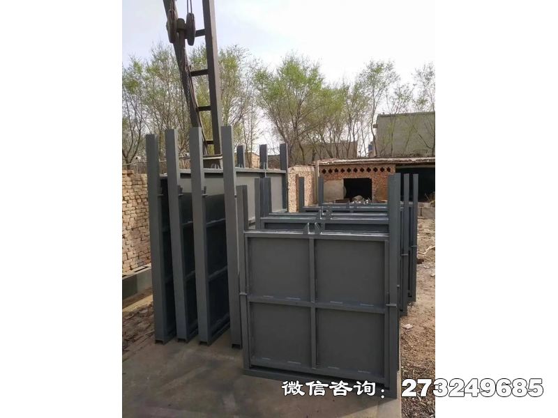 张家界沉砂池钢制冲砂闸门