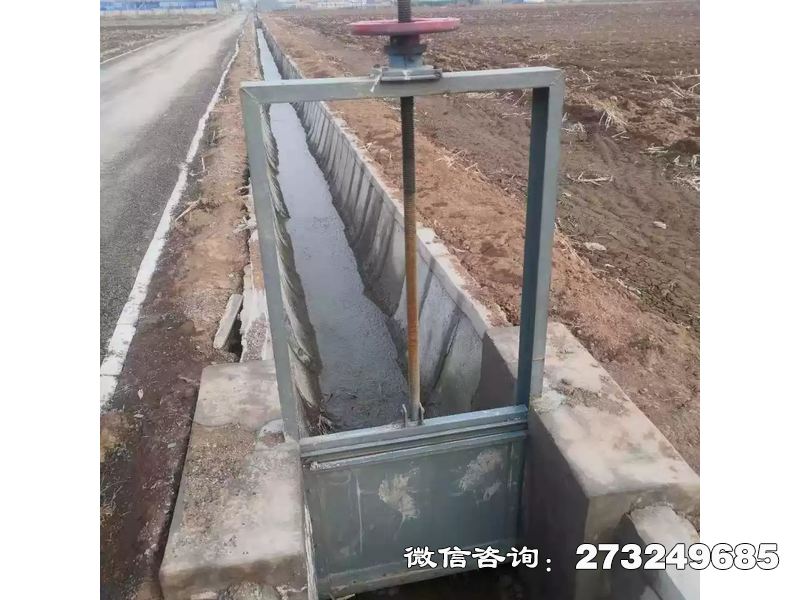 海北抗磨钢制含沙闸门