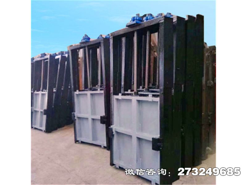 鹰潭山洪沟排洪口机闸一体门