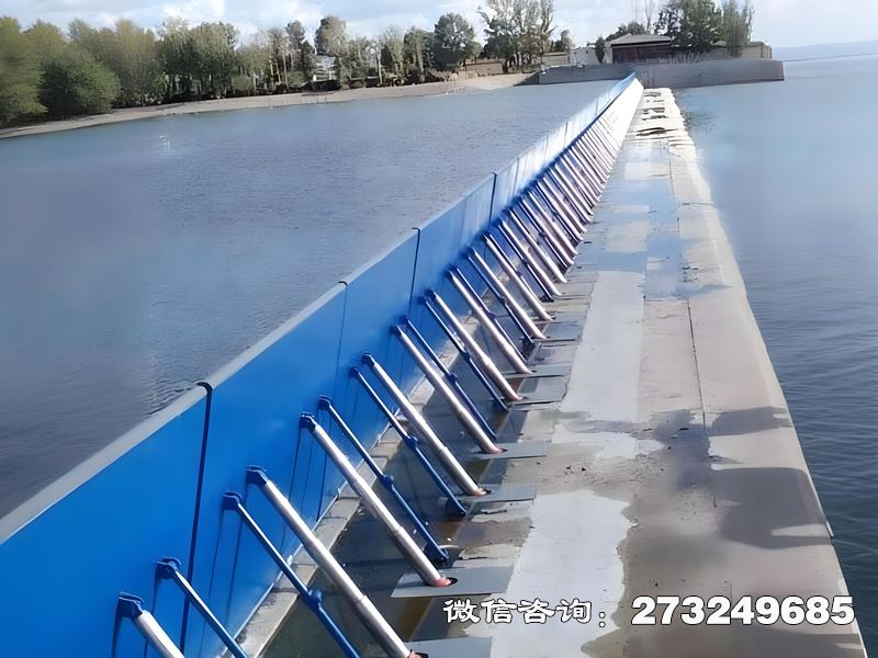 宿迁生态补水钢坝