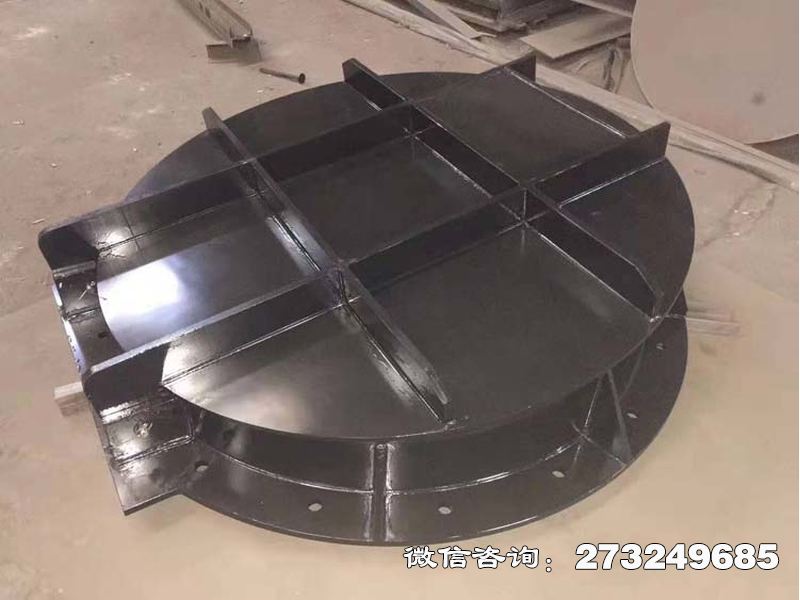 临沂铸铁圆形抗震拍门