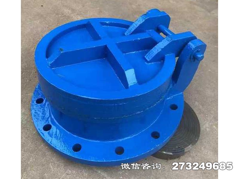 怀化铸铁圆型截污拍门
