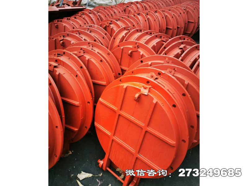 琼海铸铁圆形堤坝拍门