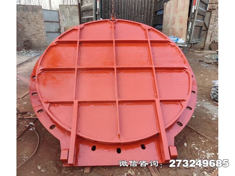 昭通铸铁圆形污水提升泵站拍门