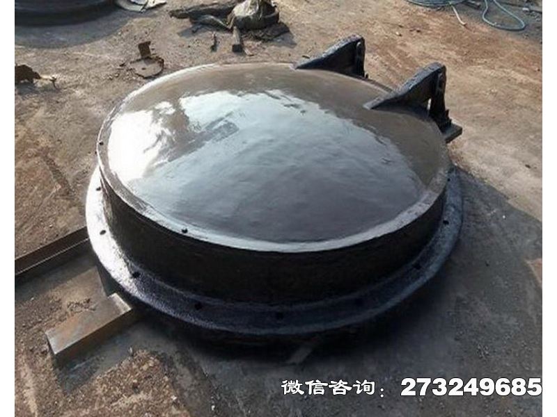 昭通铸铁圆形应急排水拍门
