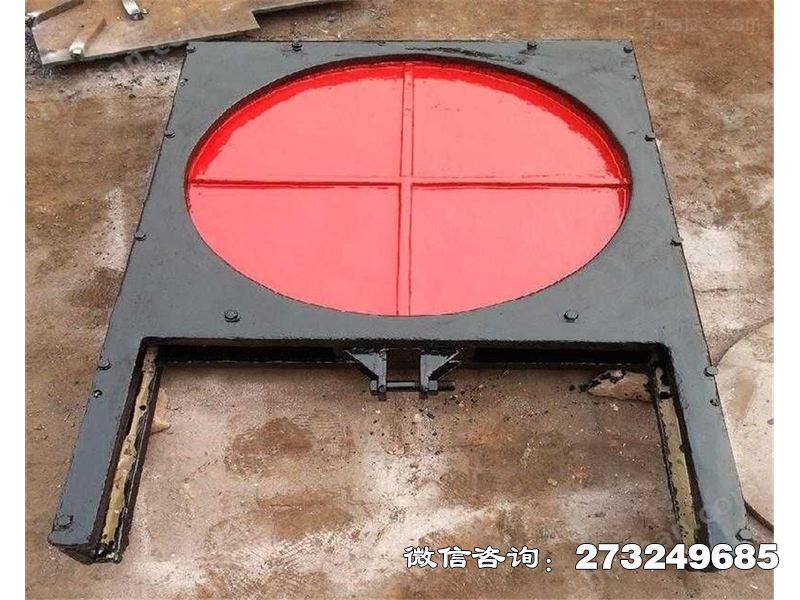 潮州消能铸铁渠道圆型门