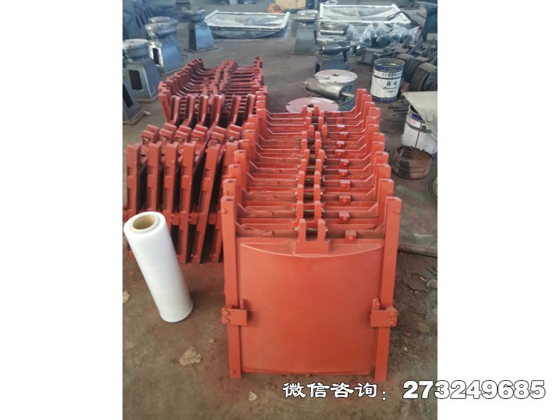 威海截污铸铁方形渠道门