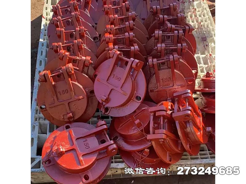 威海方形泵站铸铁挡水闸