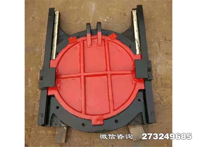 和田地圆形水库防洪铸铁门