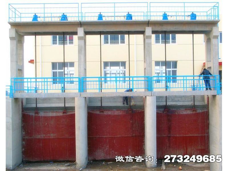 十堰截流铸铁方形排水闸