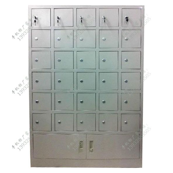 30格手机存放柜,30门手机保管柜,30门小件寄存柜