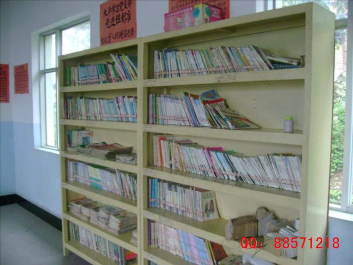 贴墙放书架,钢制单面图书架,靠墙单面铁书架
