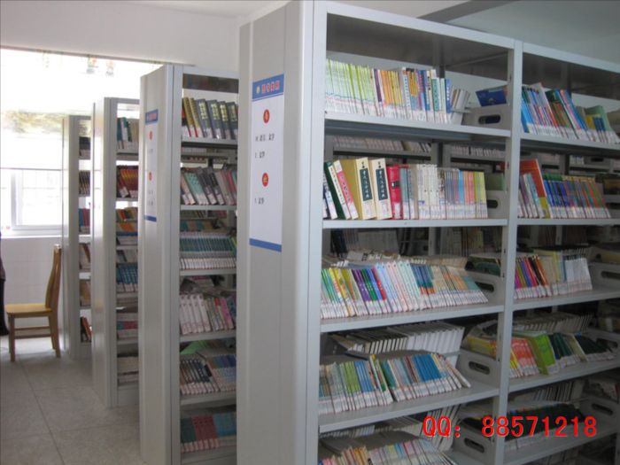 图书室全钢书架,六层全钢书架,钢制六层图书架