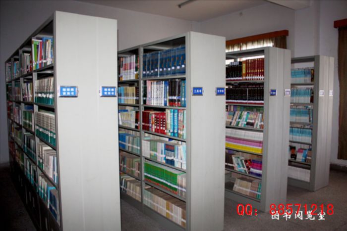 六层书架,铁皮图书架,钢制六层图书架