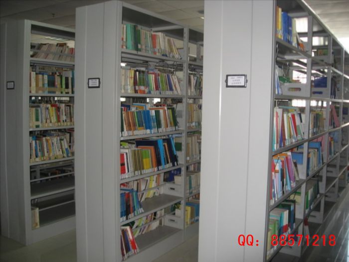 多组连排图书架,加高定做书柜,双面图书柜