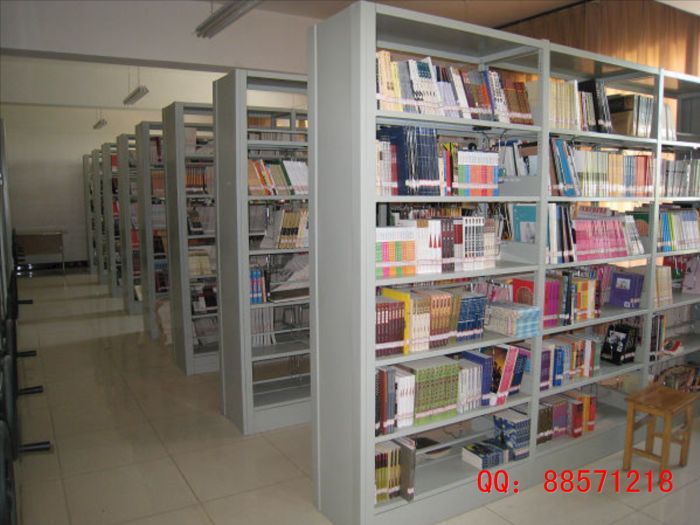 图书阅览书架,钢制图书架,阅览室图书柜