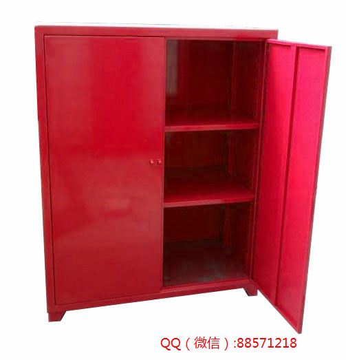 红色工具柜,红色工具储物柜,双门工具置物柜