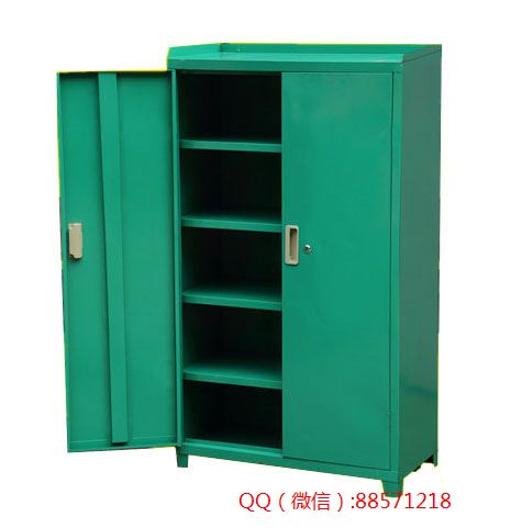 工具柜销售厂家24 两门带沿工具柜,双门四层工具柜,顶部带沿工具柜