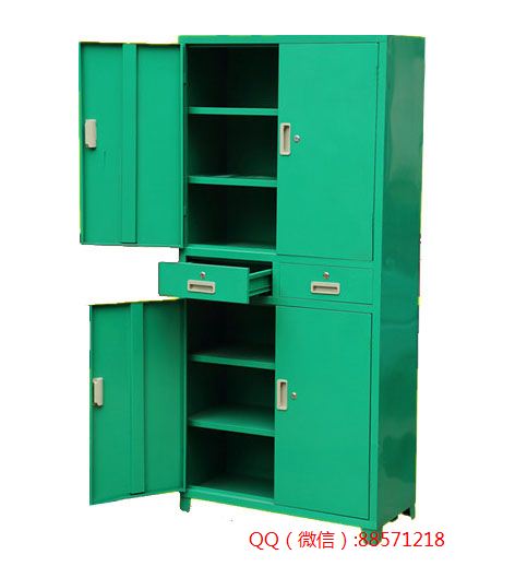 工具柜销售厂家171 四门两屉工具柜,双抽四门工具橱,四门工具橱带抽屉