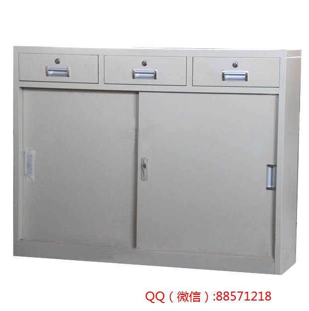 工具橱图片48 移门三斗工具箱,三屉移门工具柜,移门带抽屉工具柜