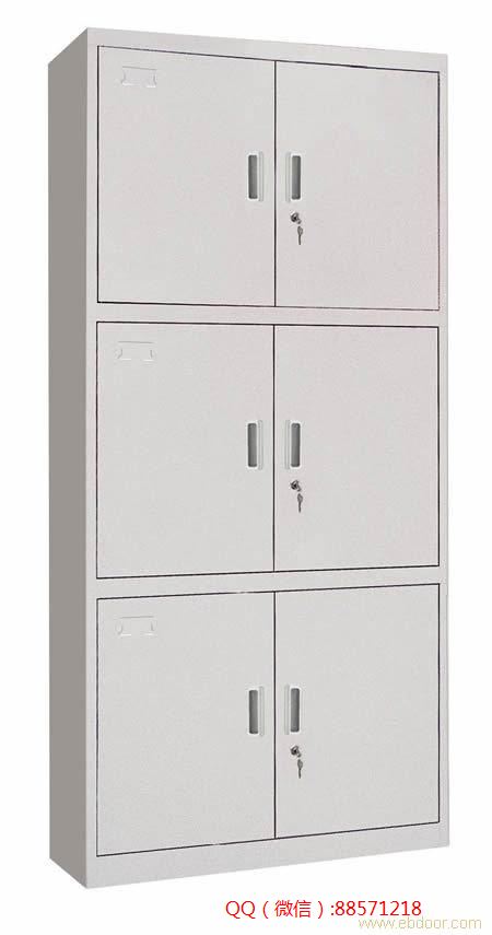 工具柜销售厂家183 三节六门一体工具柜,六门内搁板工具柜,三层工具柜